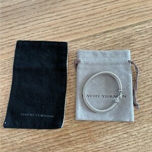 David yurman Cable bracelet with diamonds